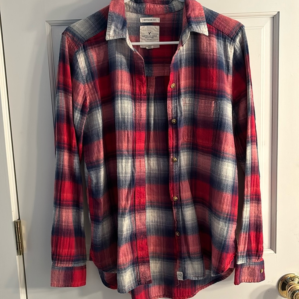 Boyfriend fit flannel